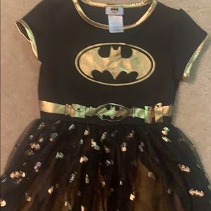 Girls Batman dress costume size 5/6